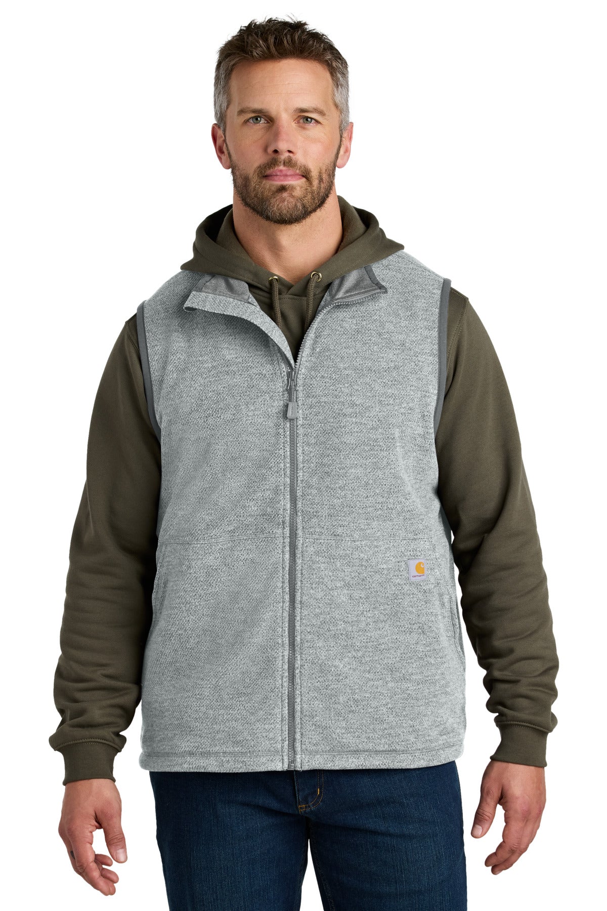Carhartt Textured Fleece Vest CT106418 - EMBROIDERED
