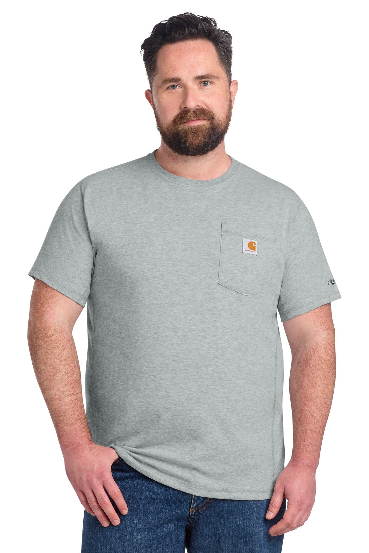 Carhartt Force Short Sleeve Pocket T-Shirt CT106652 - EMBROIDERED