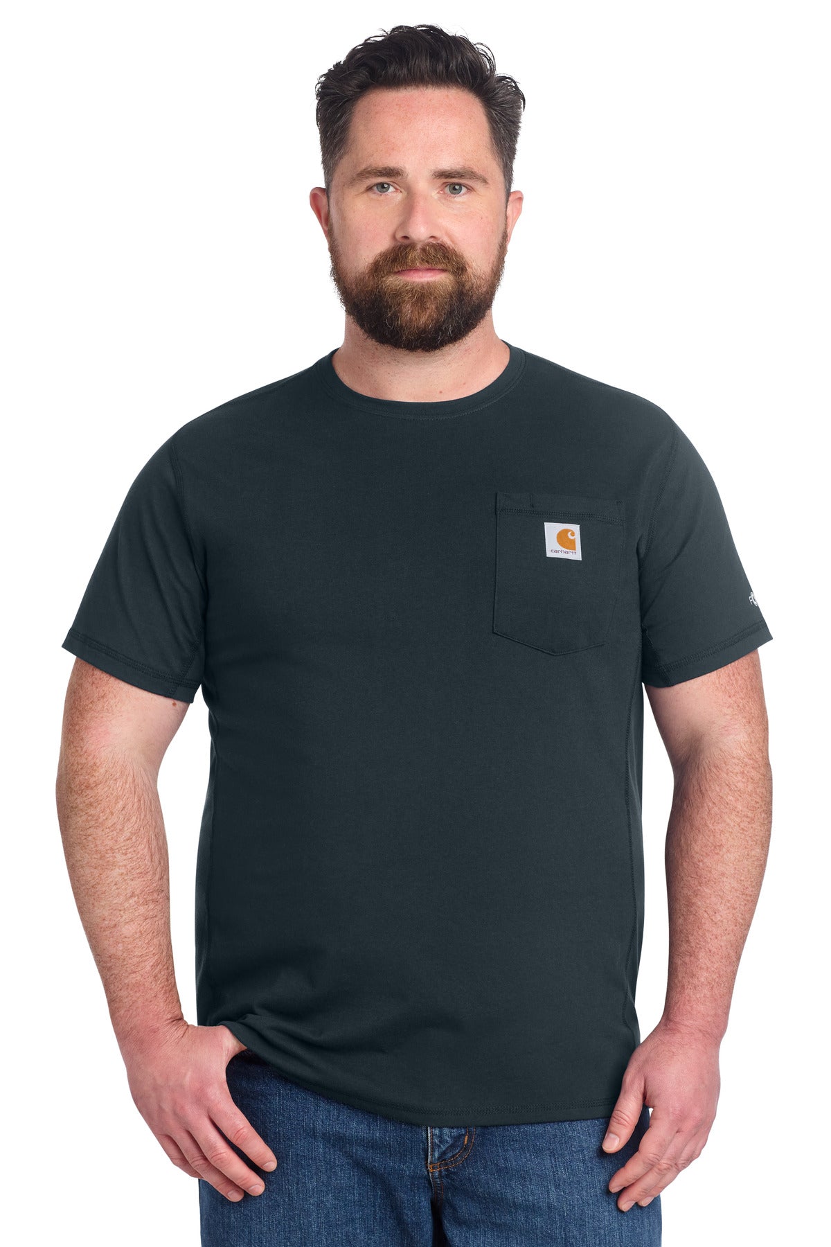 Carhartt Force Short Sleeve Pocket T-Shirt CT106652 - EMBROIDERED