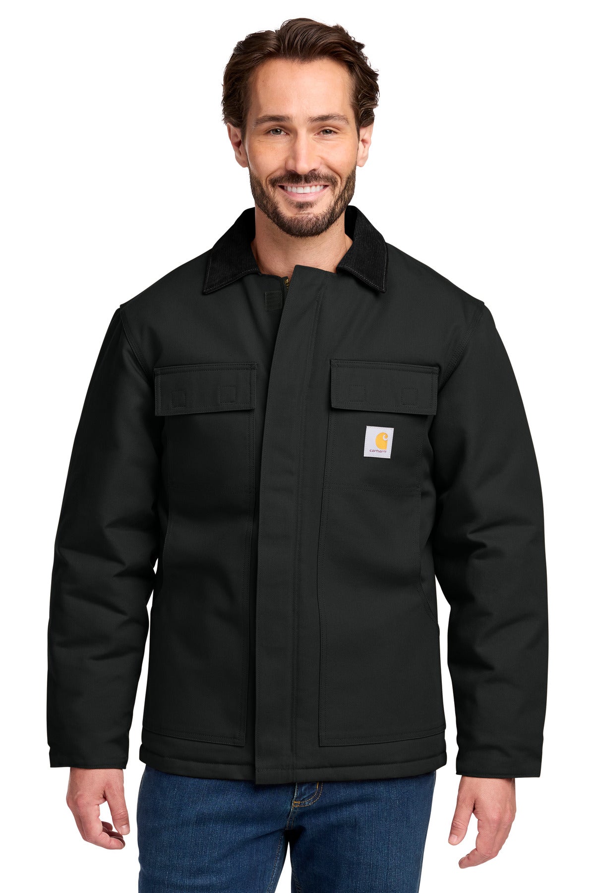 Carhartt  Duck Traditional Coat. CT106674 - EMBROIDERED