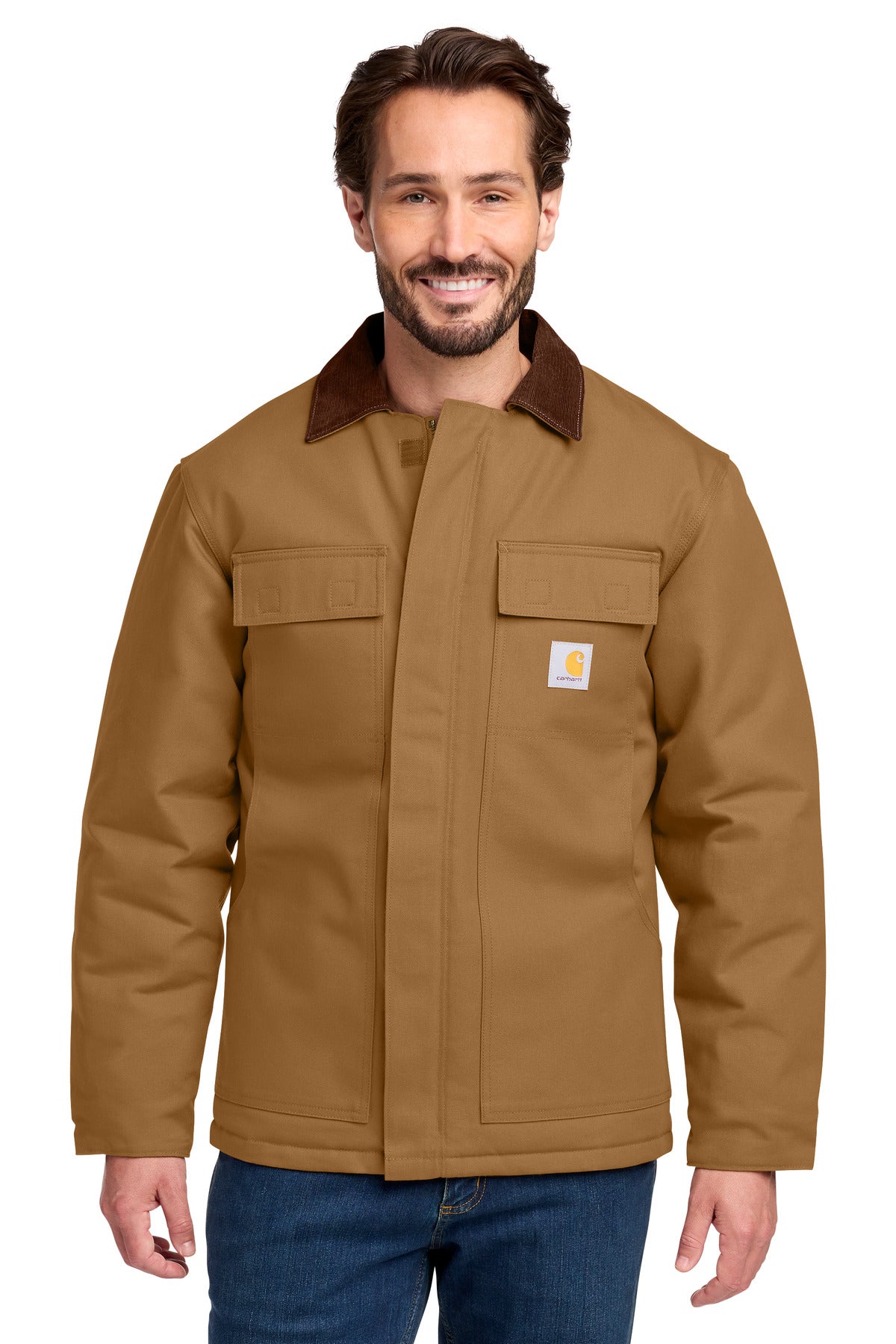 Carhartt  Duck Traditional Coat. CT106674 - EMBROIDERED