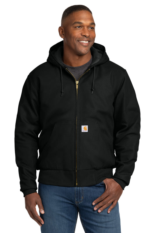 Carhartt Quilted-Flanne-Lined Duck Active Jac. CT106677