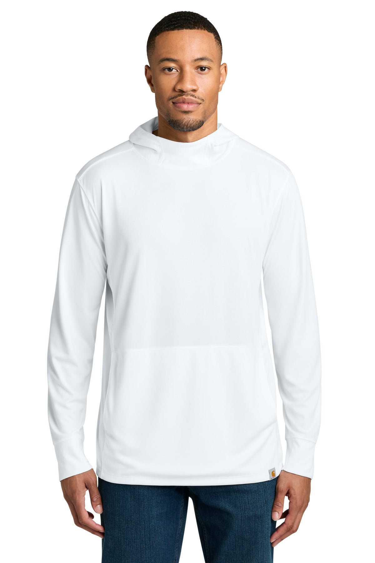 Carhartt Force Sun Defender‚ Long Sleeve Hooded T-Shirt CT106923 - EMBROIDERED