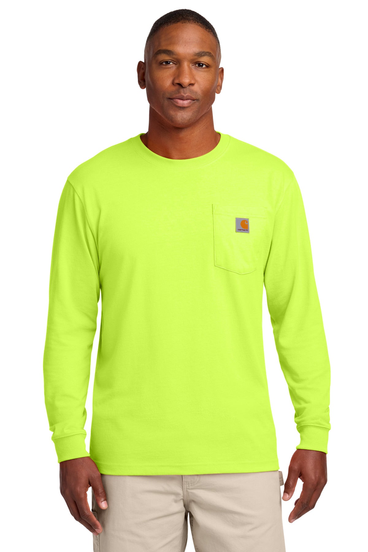 Carhartt Workwear Pocket Long Sleeve T-Shirt. CTK126