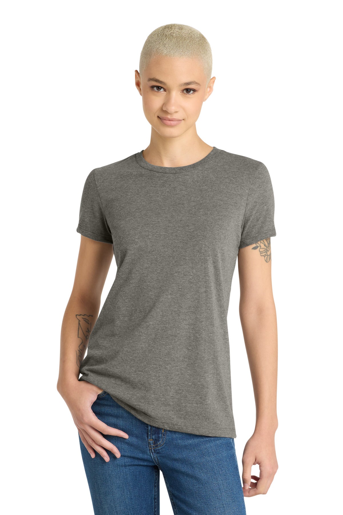 District Women's Very Important Tee . DT6002 - EMBROIDERED