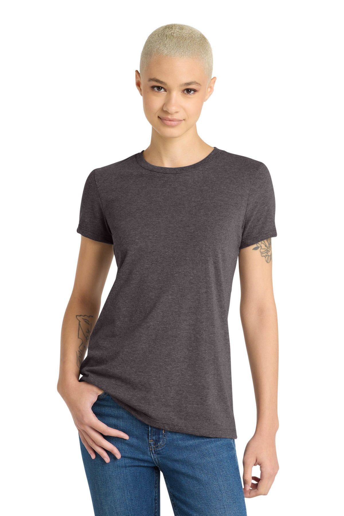 District  Women's Very Important Tee  . DT6002 - EMBROIDERED