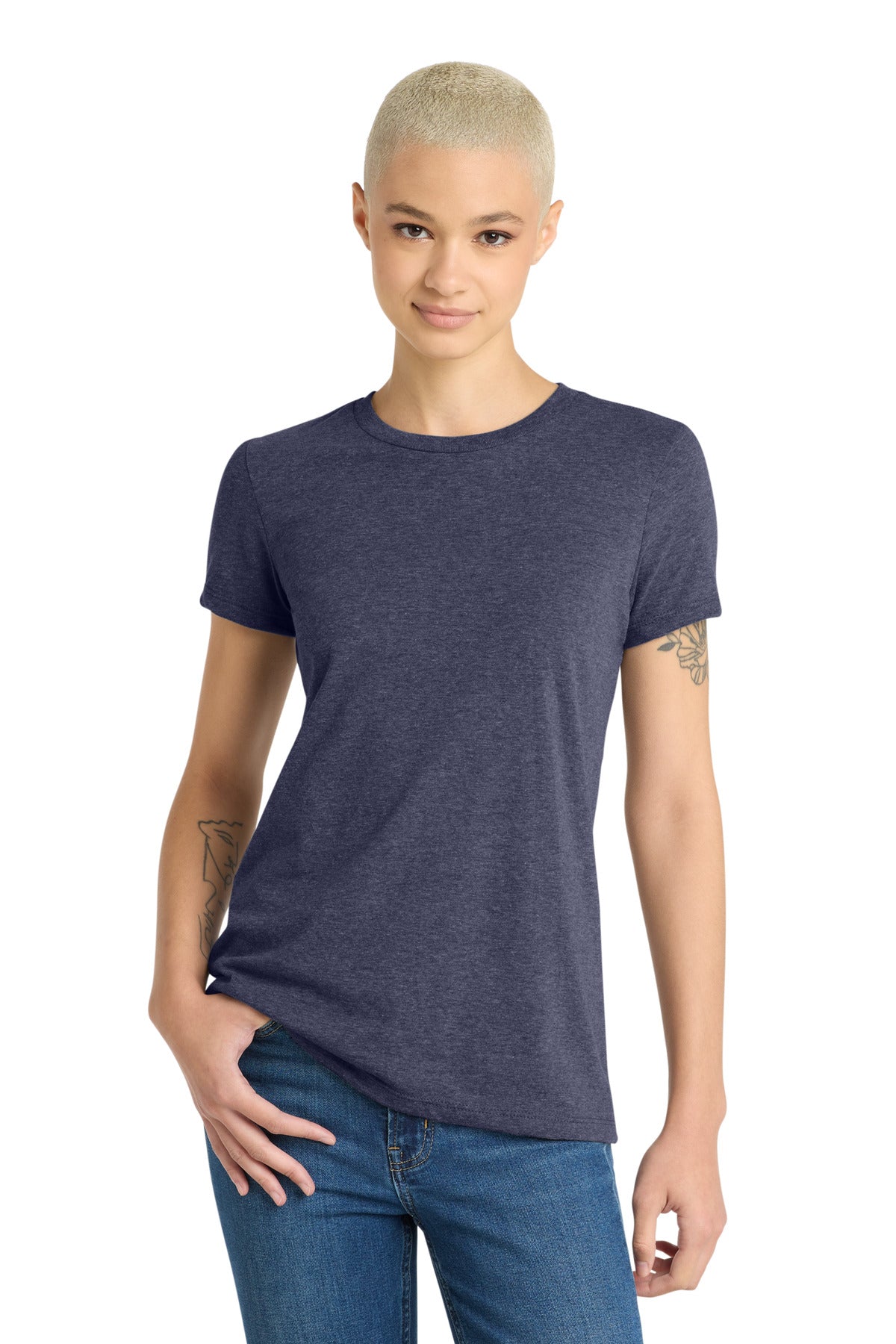 District  Women's Very Important Tee  . DT6002 - EMBROIDERED
