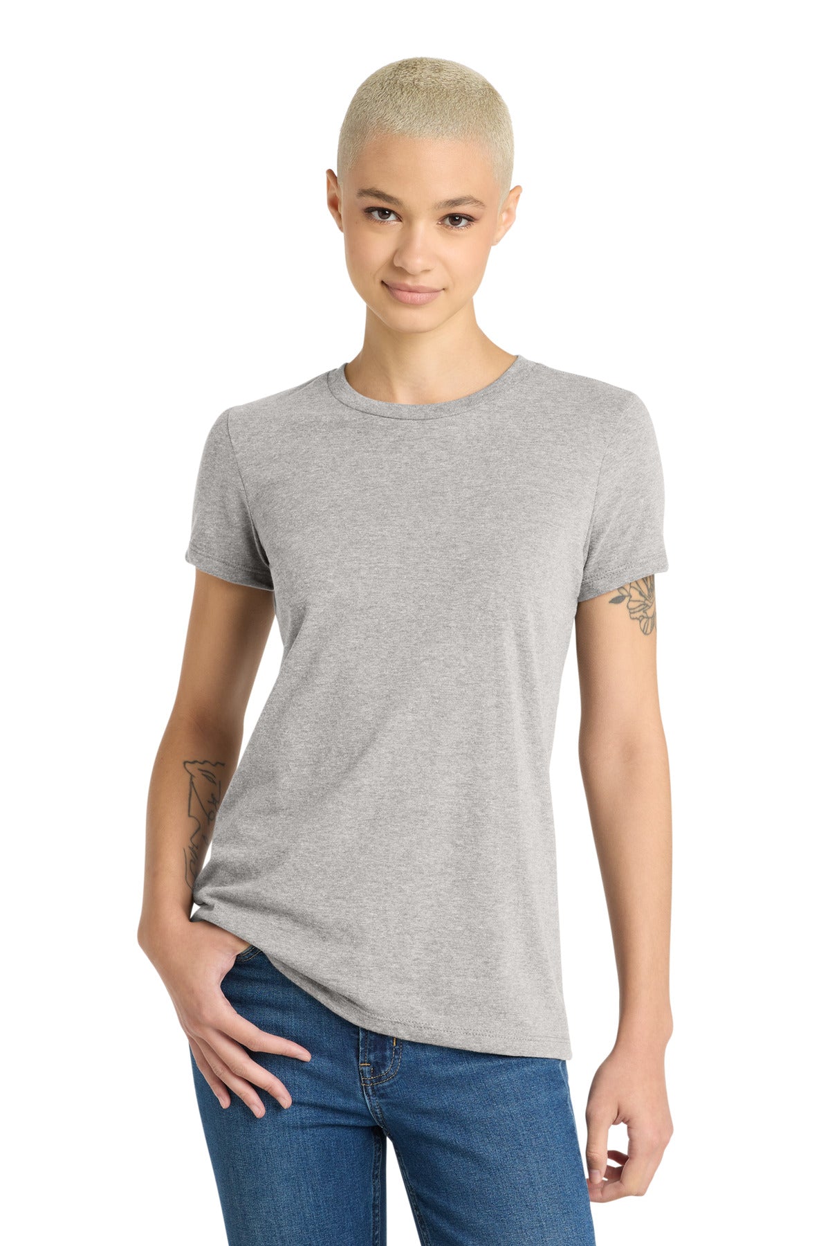 District  Women's Very Important Tee  . DT6002 - EMBROIDERED