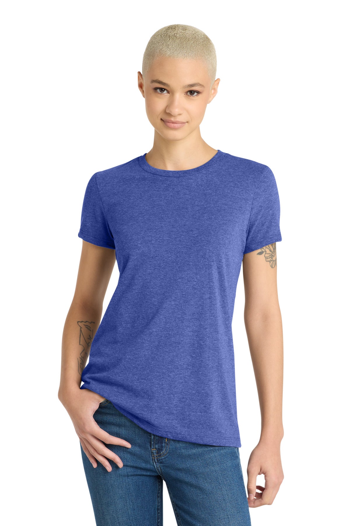 District  Women's Very Important Tee  . DT6002 - EMBROIDERED