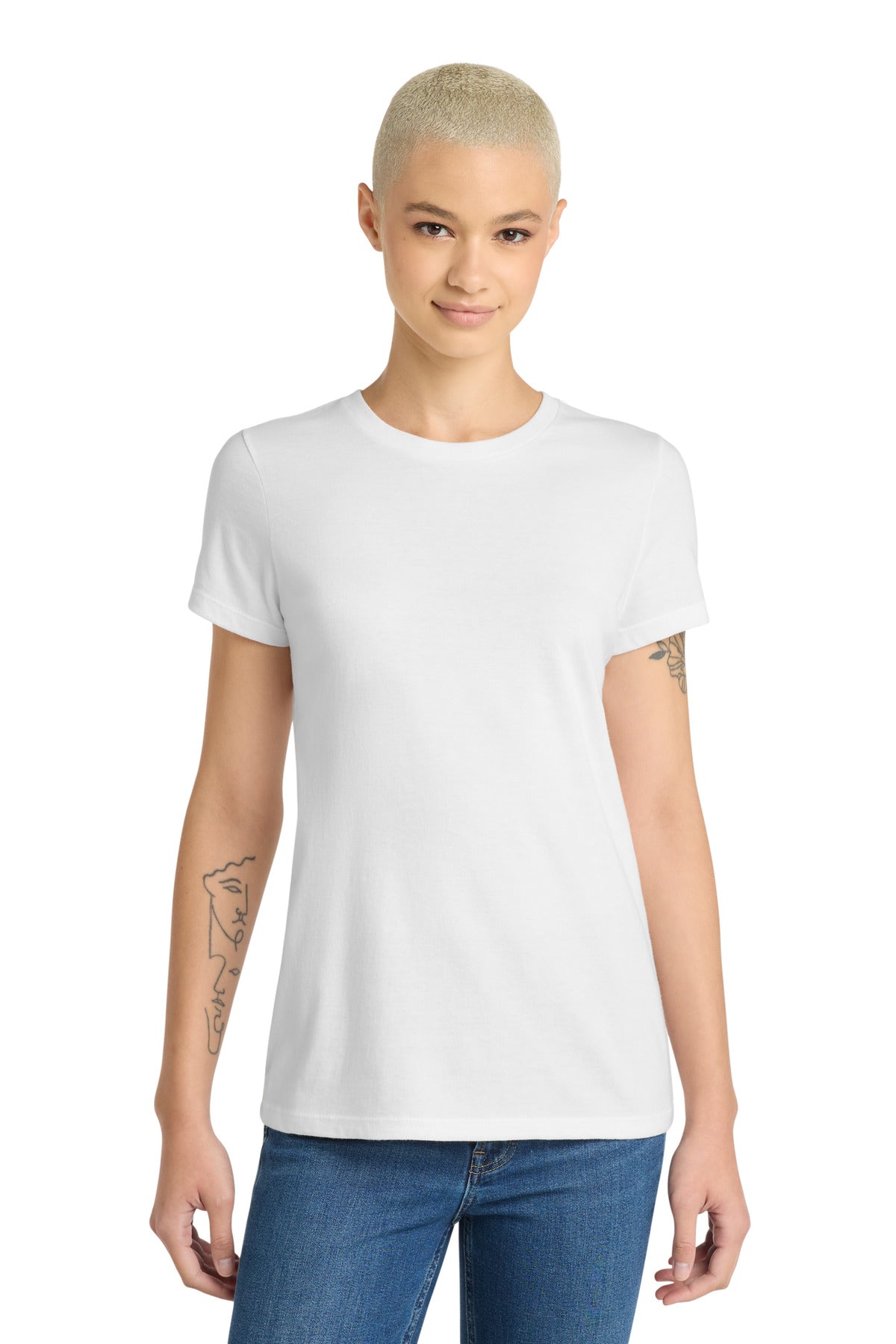 District  Women's Very Important Tee  . DT6002 - EMBROIDERED