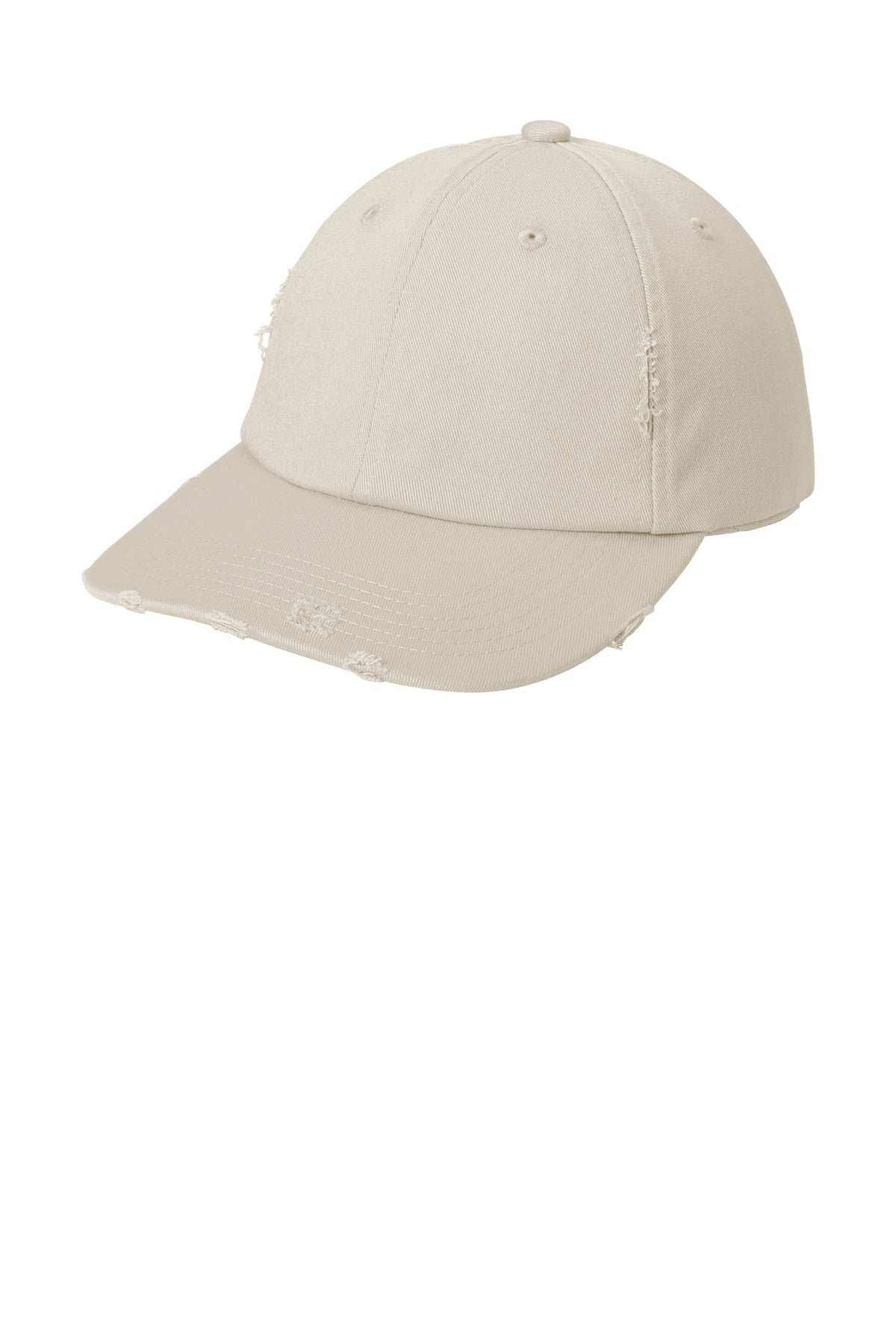 District Distressed Cap. DT600 - EMBROIDERED