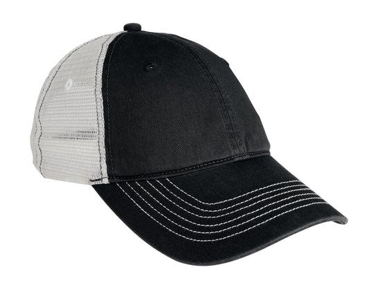 District Mesh Back Cap. DT607 - EMBROIDERED