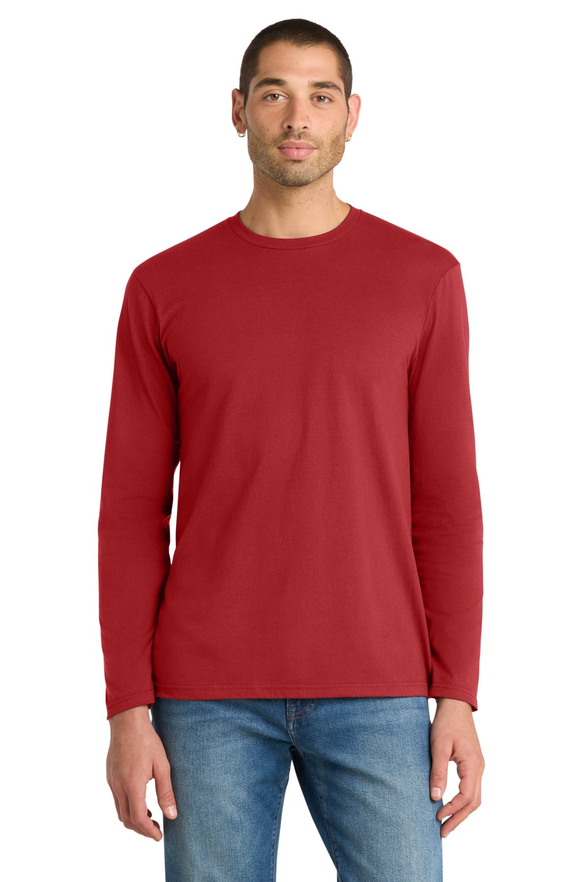 District Very Important Tee Long Sleeve. DT6200 - EMBROIDERED