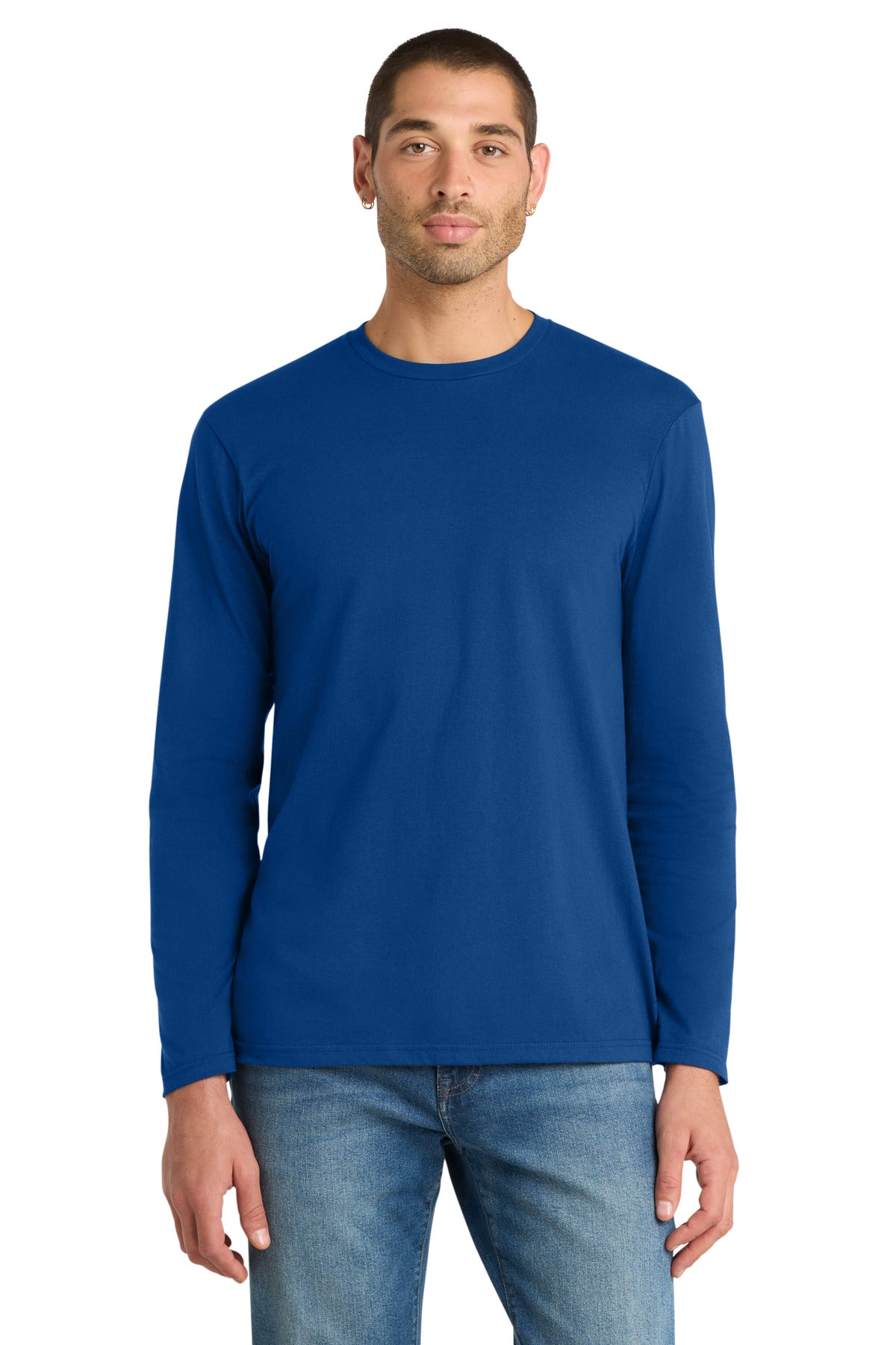 District Very Important Tee Long Sleeve. DT6200 - EMBROIDERED