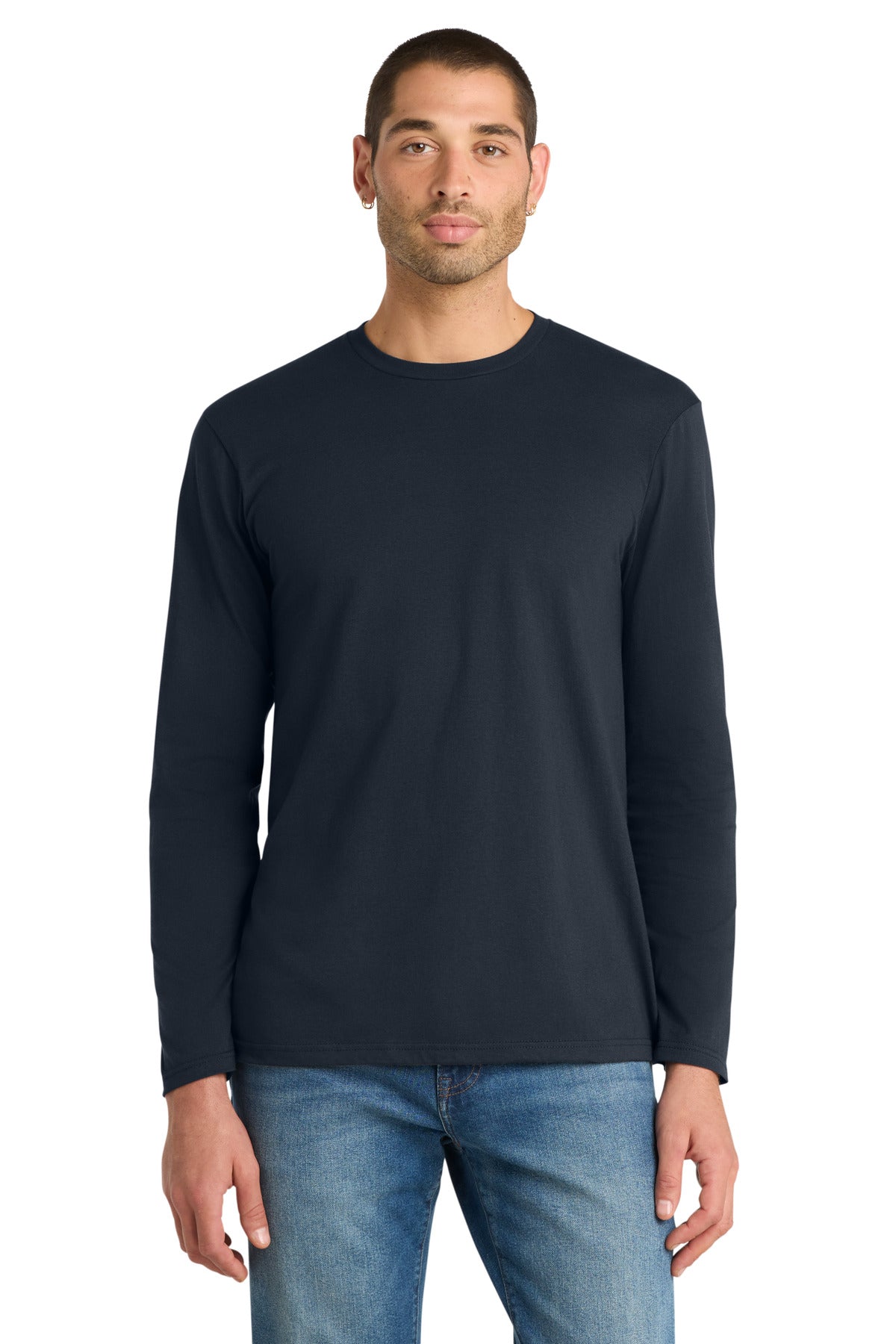 District Very Important Tee Long Sleeve. DT6200 - EMBROIDERED