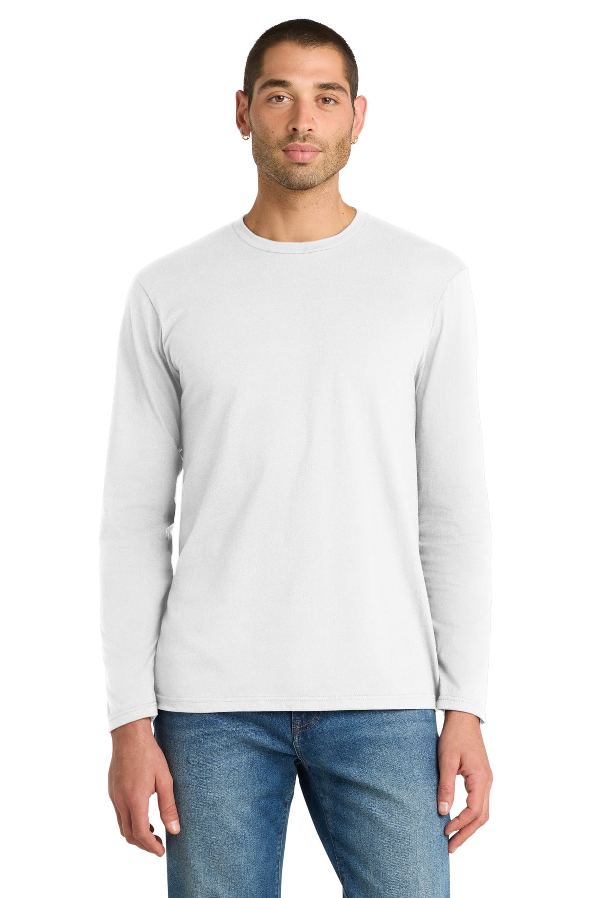 District Very Important Tee Long Sleeve. DT6200 - EMBROIDERED