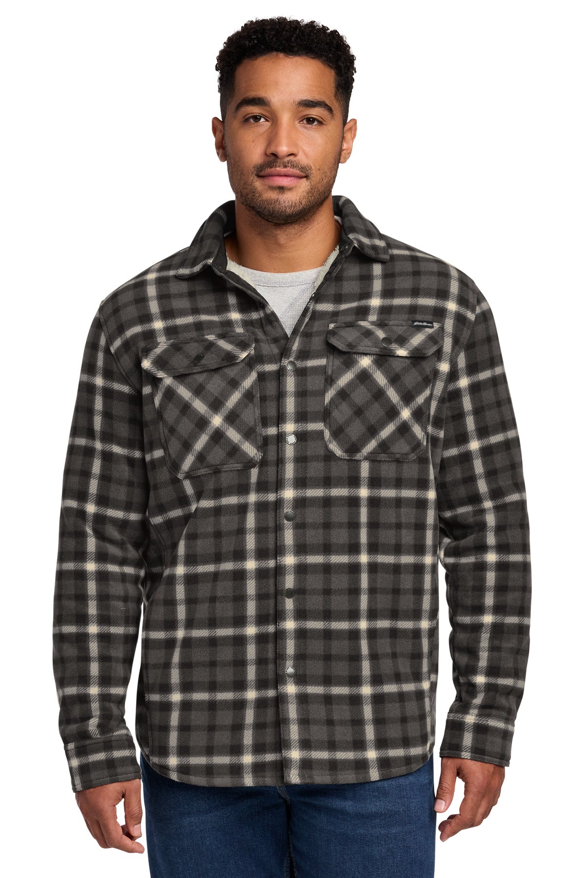 Eddie Bauer Woodland Shirt Jac EB228 - EMBROIDERED