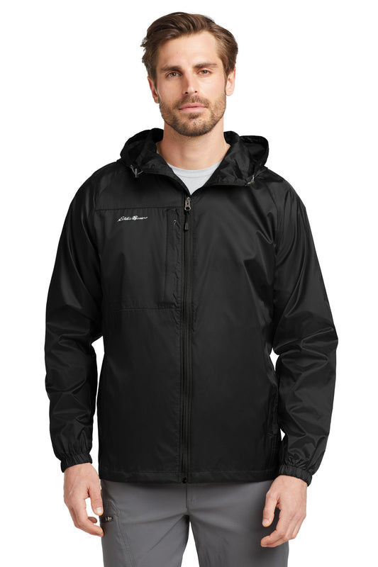 Eddie Bauer - Packable Wind Jacket. EB500 - EMBROIDERED