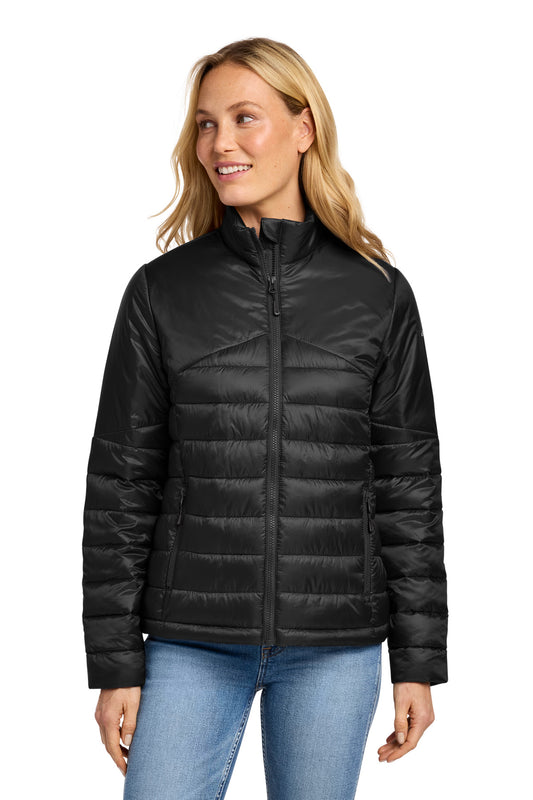 Eddie Bauer Women's Quilted Jacket EB511 - EMBROIDERED