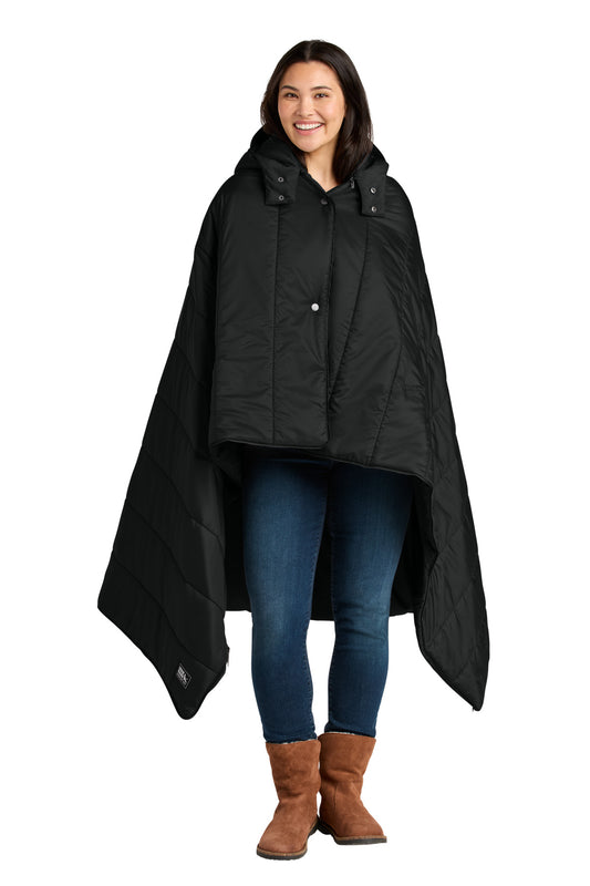 Eddie Bauer Puffy Camp Poncho EB755 - EMBROIDERED