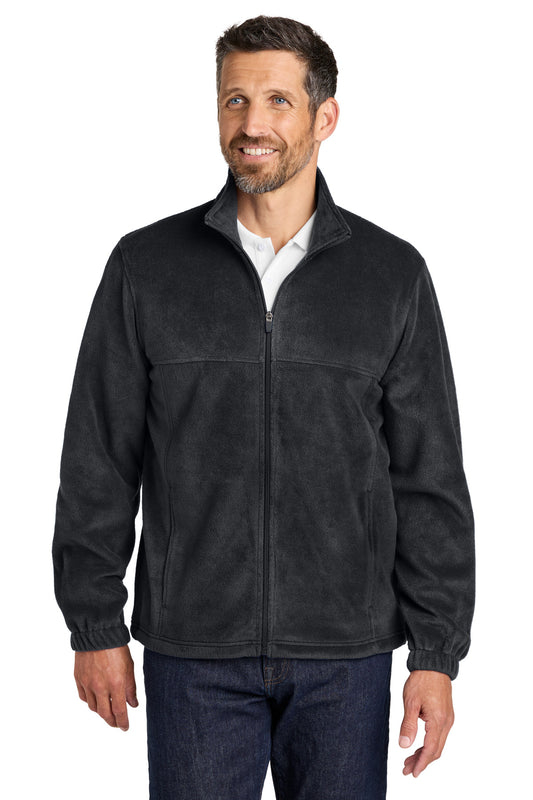 Port Authority Plush Fleece Full-Zip Jacket F190 - EMBROIDERED
