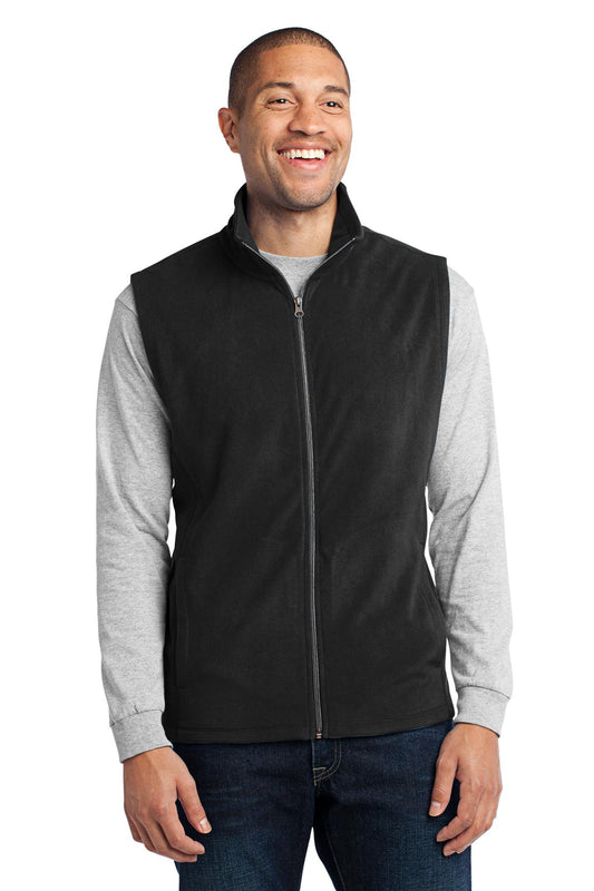 Port Authority Microfleece Vest. F226 - EMBROIDERED