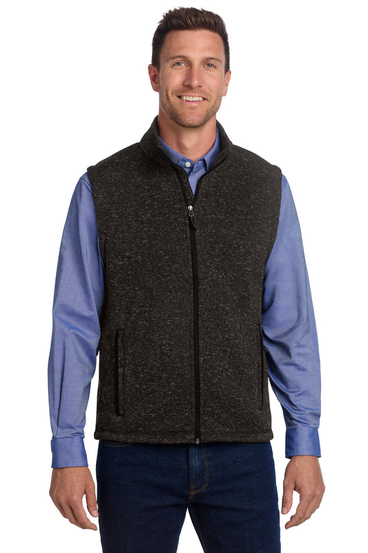 Port Authority  Sweater Fleece Vest F236 - EMBROIDERED