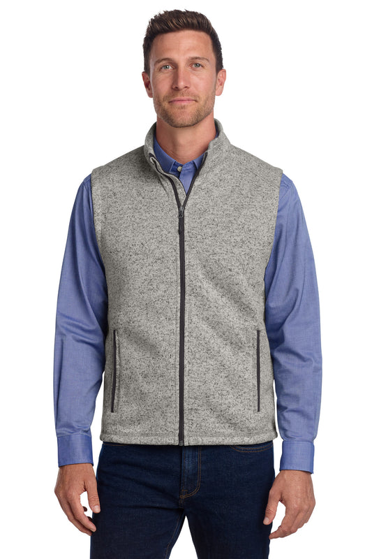 Port Authority  Sweater Fleece Vest F236 - EMBROIDERED