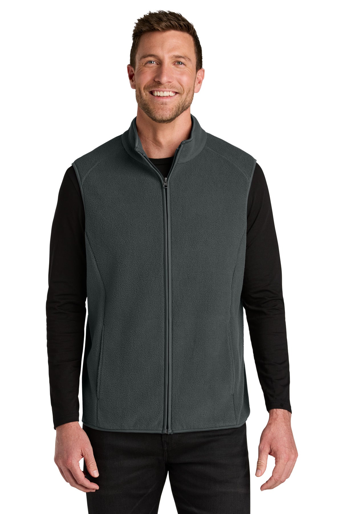 Port Authority C-FREE Fleece Vest F702 - EMBROIDERED