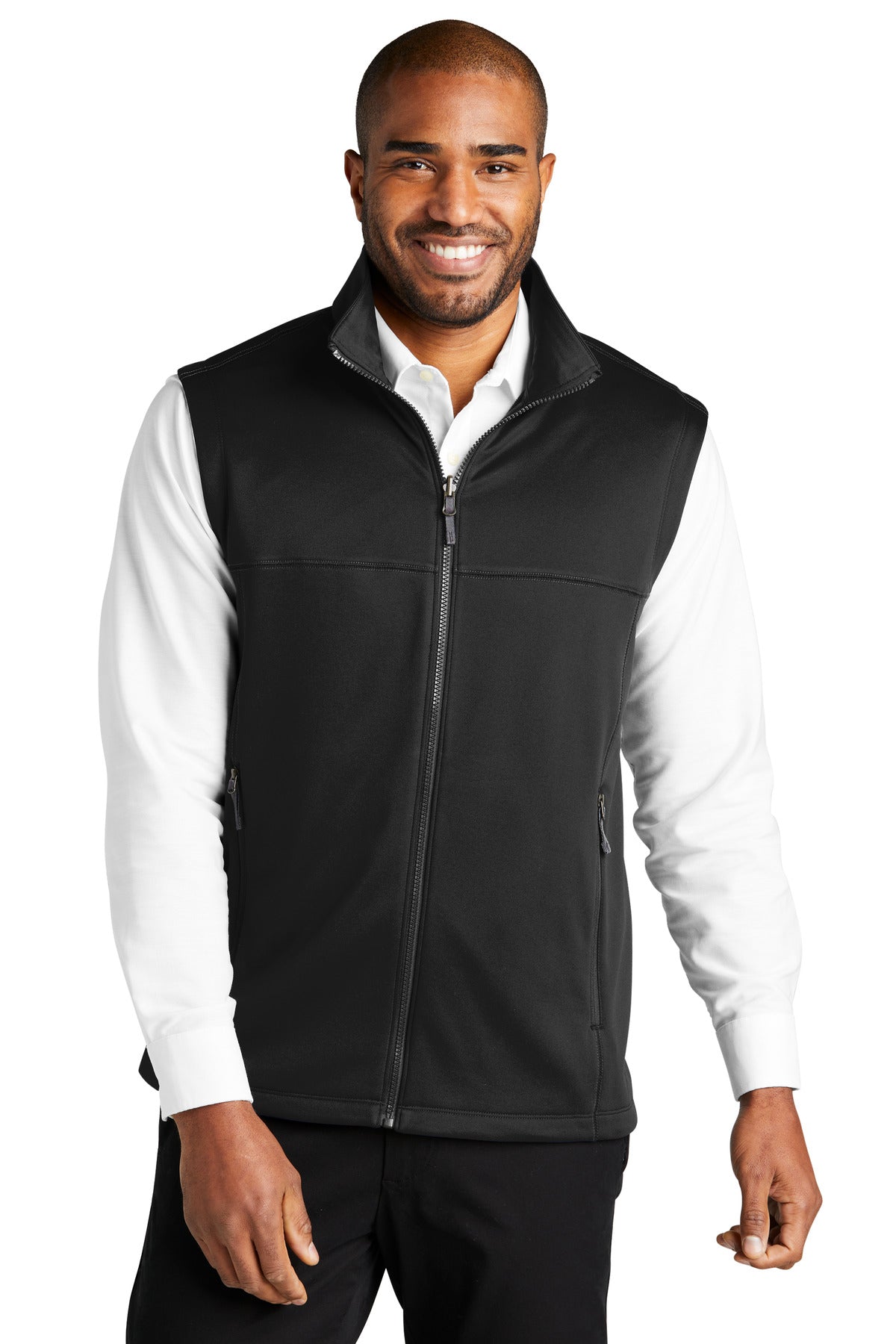Port Authority Collective Smooth Fleece Vest F906 - EMBROIDERED