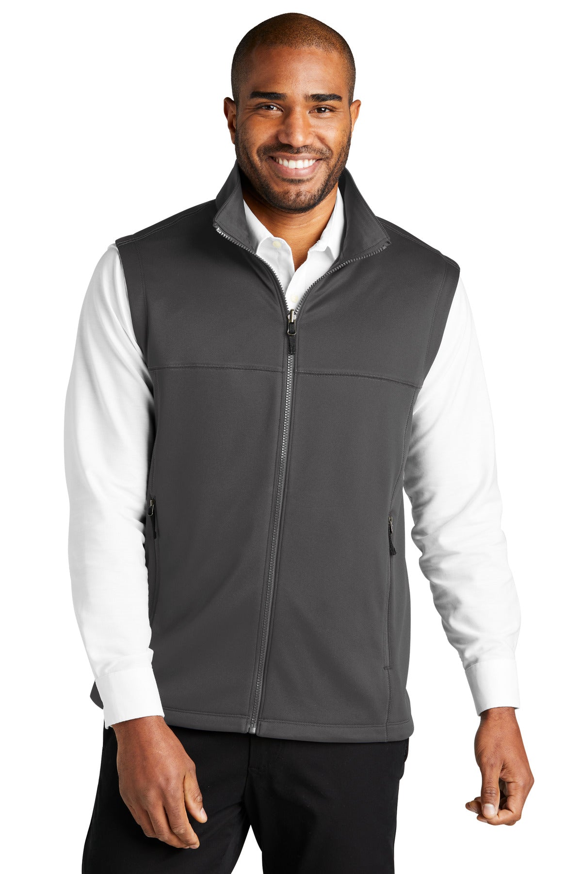 Port Authority Collective Smooth Fleece Vest F906 - EMBROIDERED