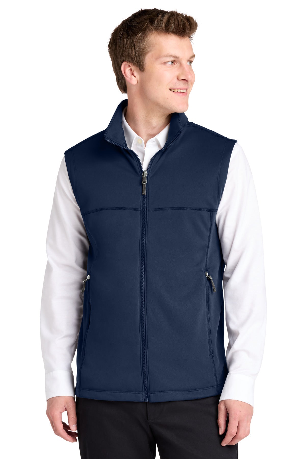 Port Authority Collective Smooth Fleece Vest F906 - EMBROIDERED