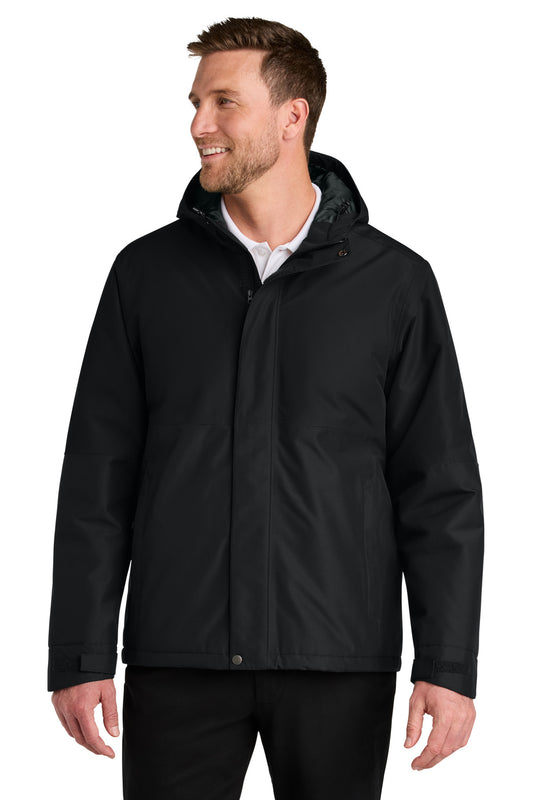 Port Authority Insulated Heavy Ripstop Jacket J721 - EMBROIDERED