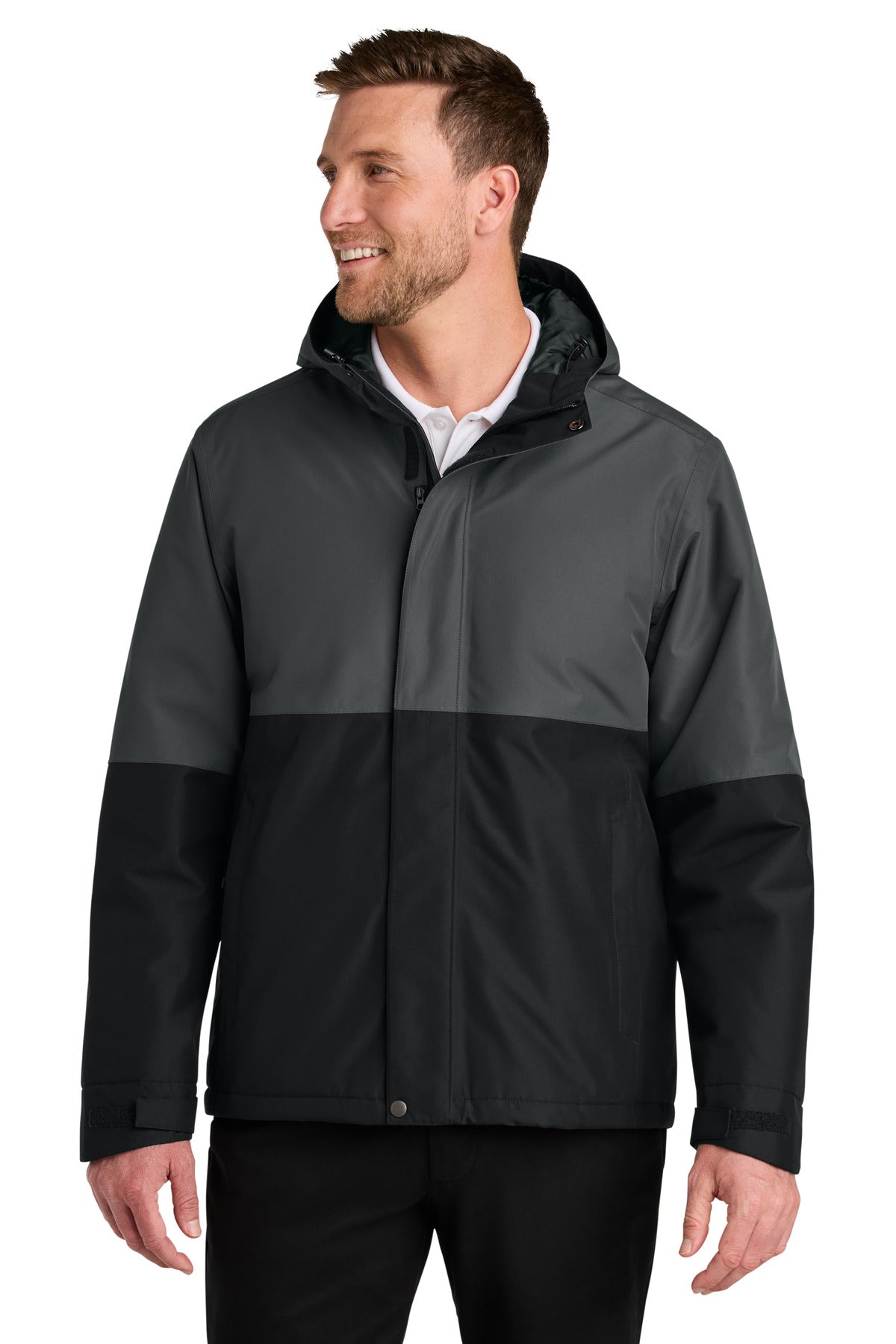 Port Authority Insulated Heavy Ripstop Jacket J721 - EMBROIDERED
