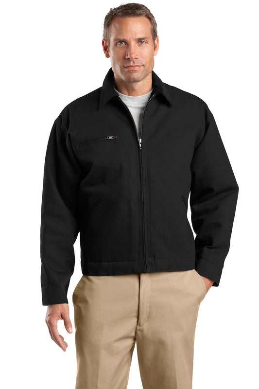 CornerStone Tall Duck Cloth Work Jacket. TLJ763 - EMBROIDERED