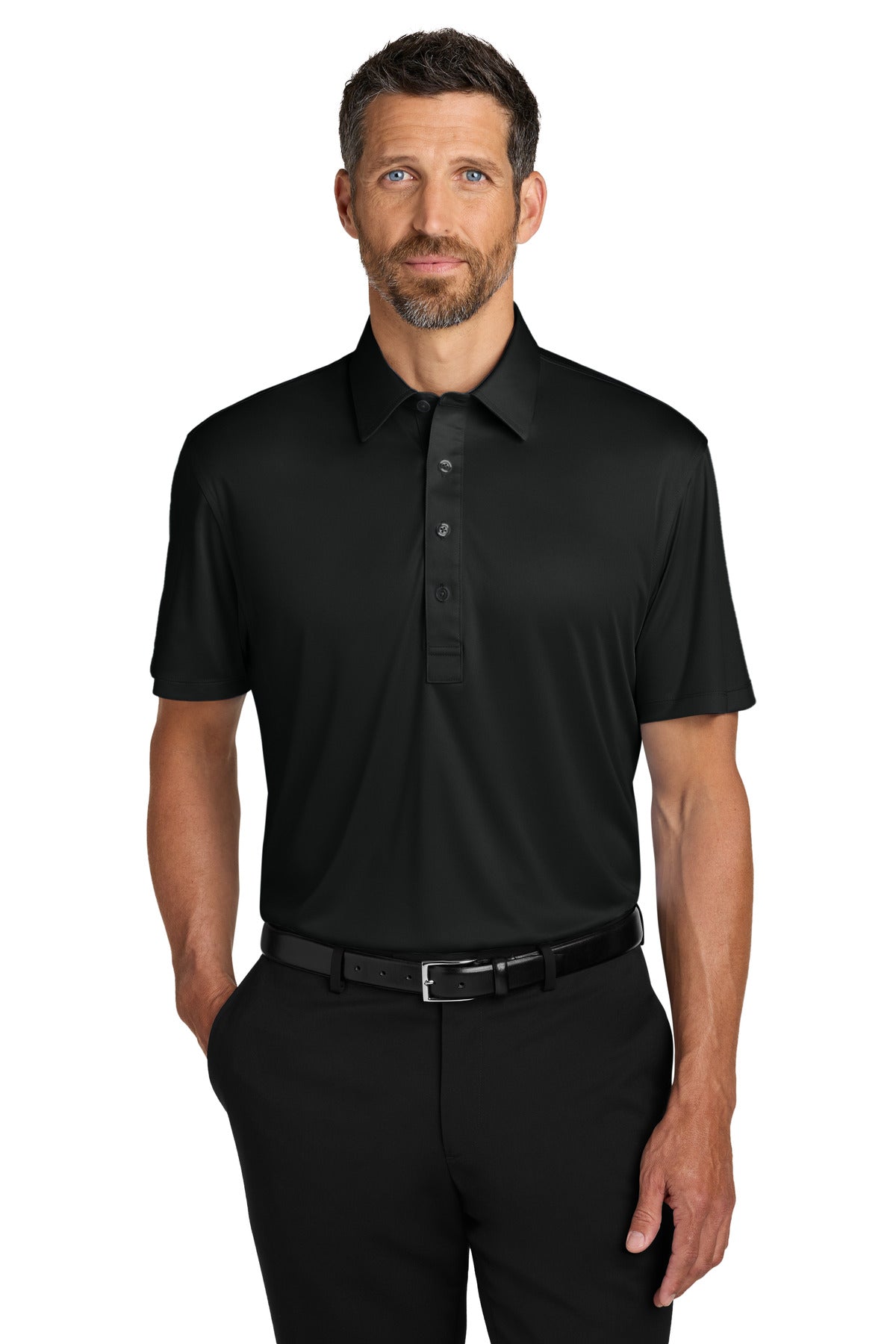 Port Authority Shirt Collar Polo K700 - EMBROIDERED