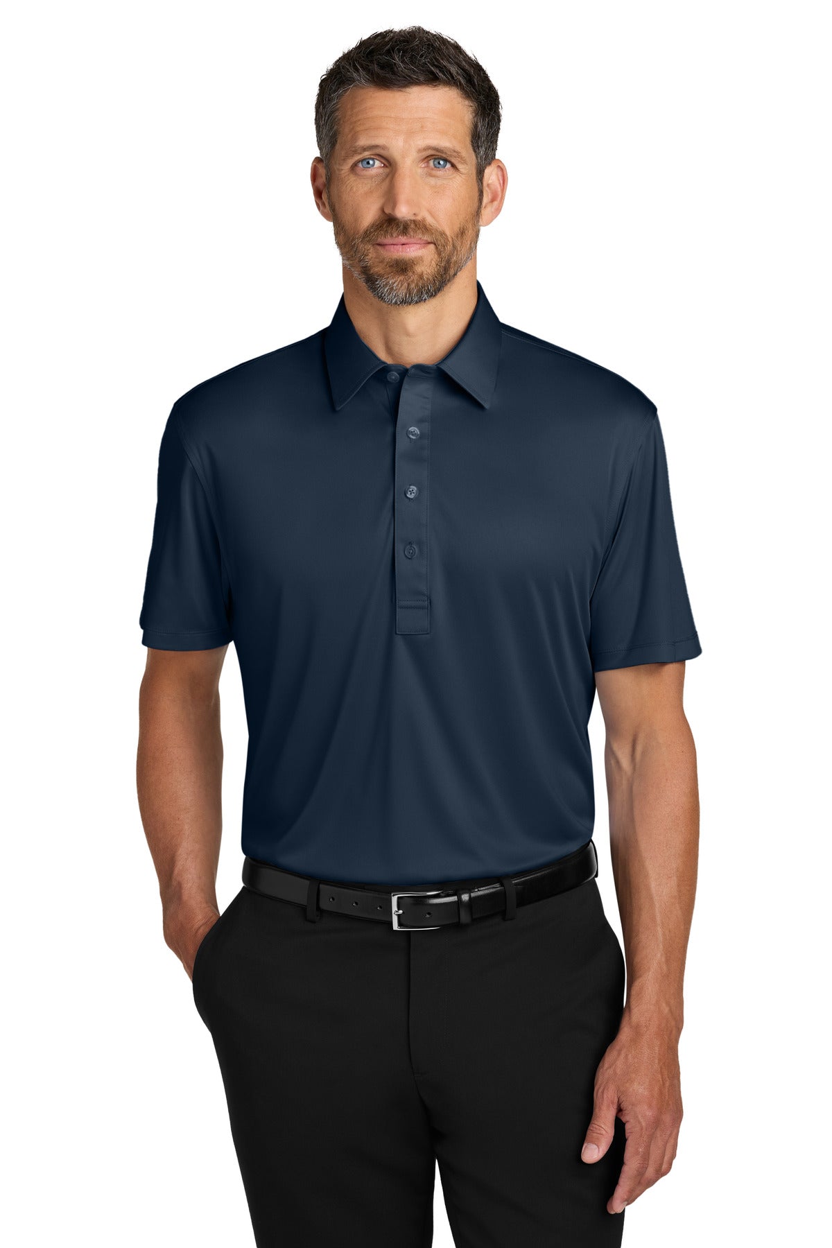 Port Authority Shirt Collar Polo K700 - EMBROIDERED
