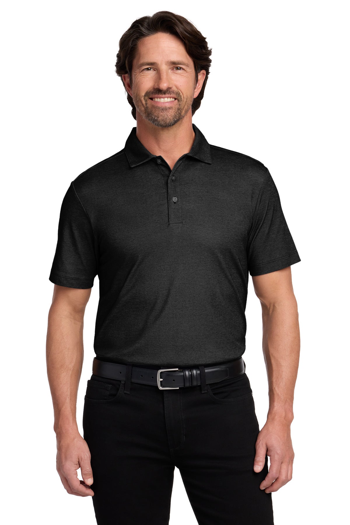 Port Authority Fine Pique Blend Polo K830 - EMBROIDERED