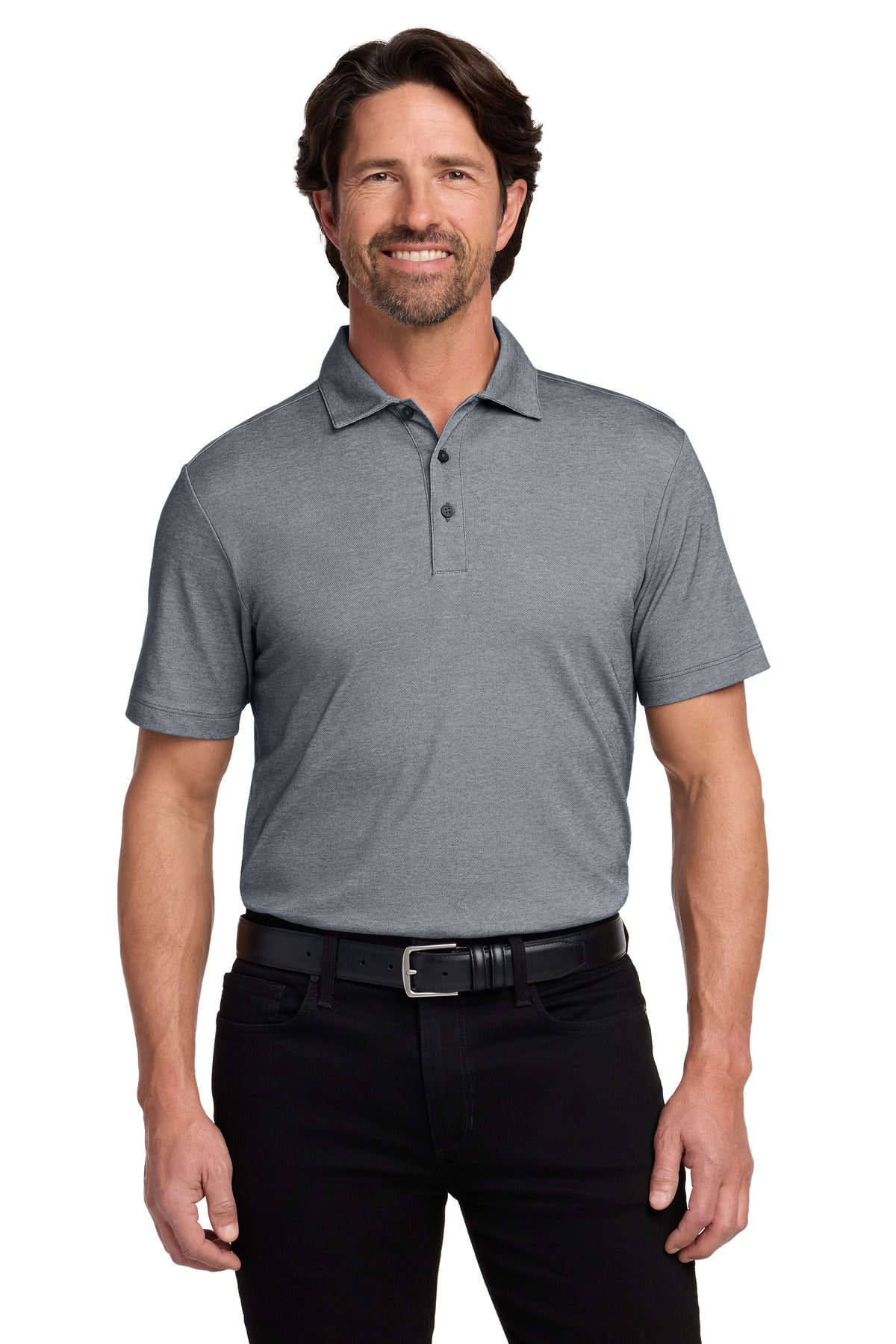 Port Authority Fine Pique Blend Polo K830 - EMBROIDERED