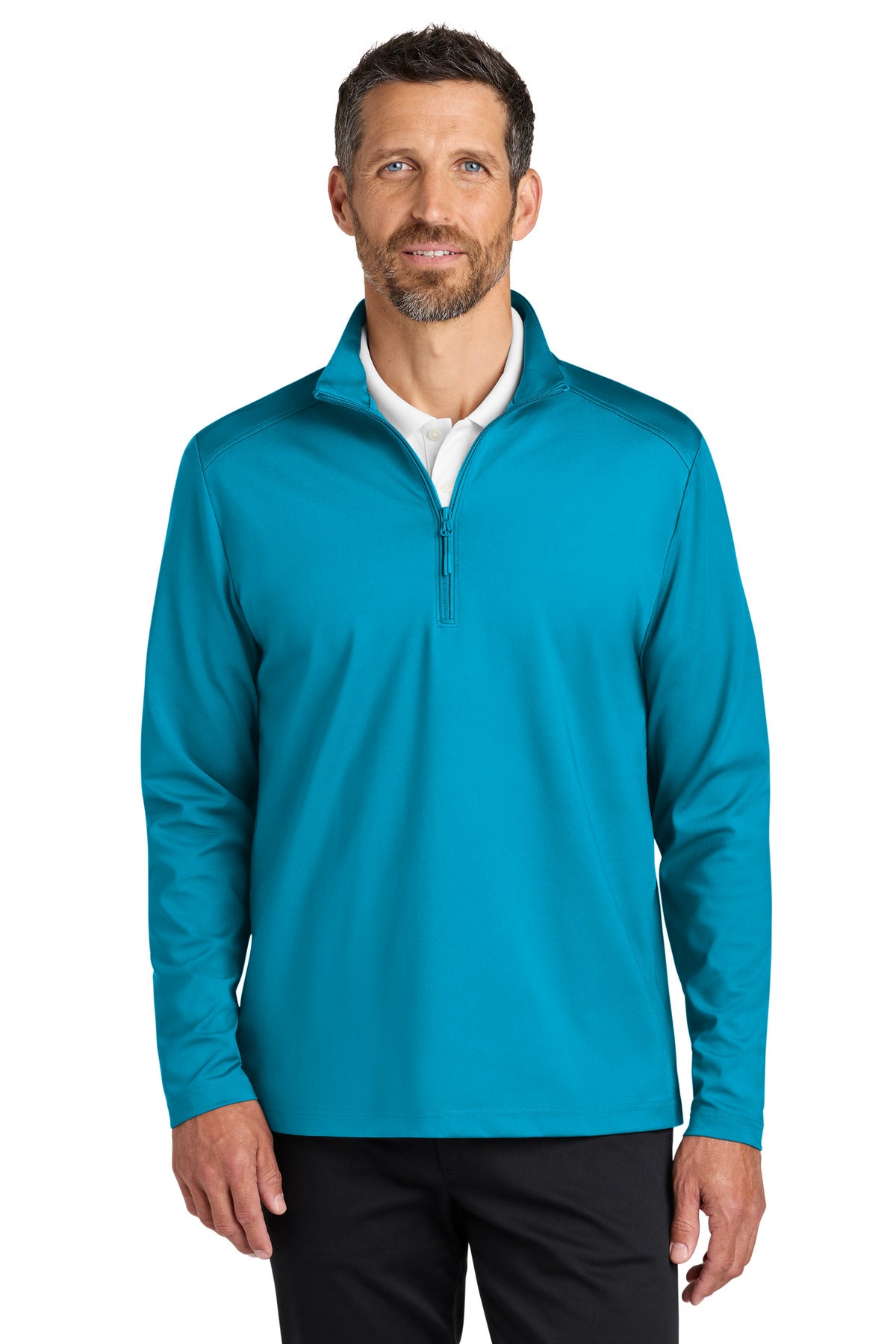 Port Authority C-FREE Double Knit 1/4-Zip K880 - EMBROIDERED