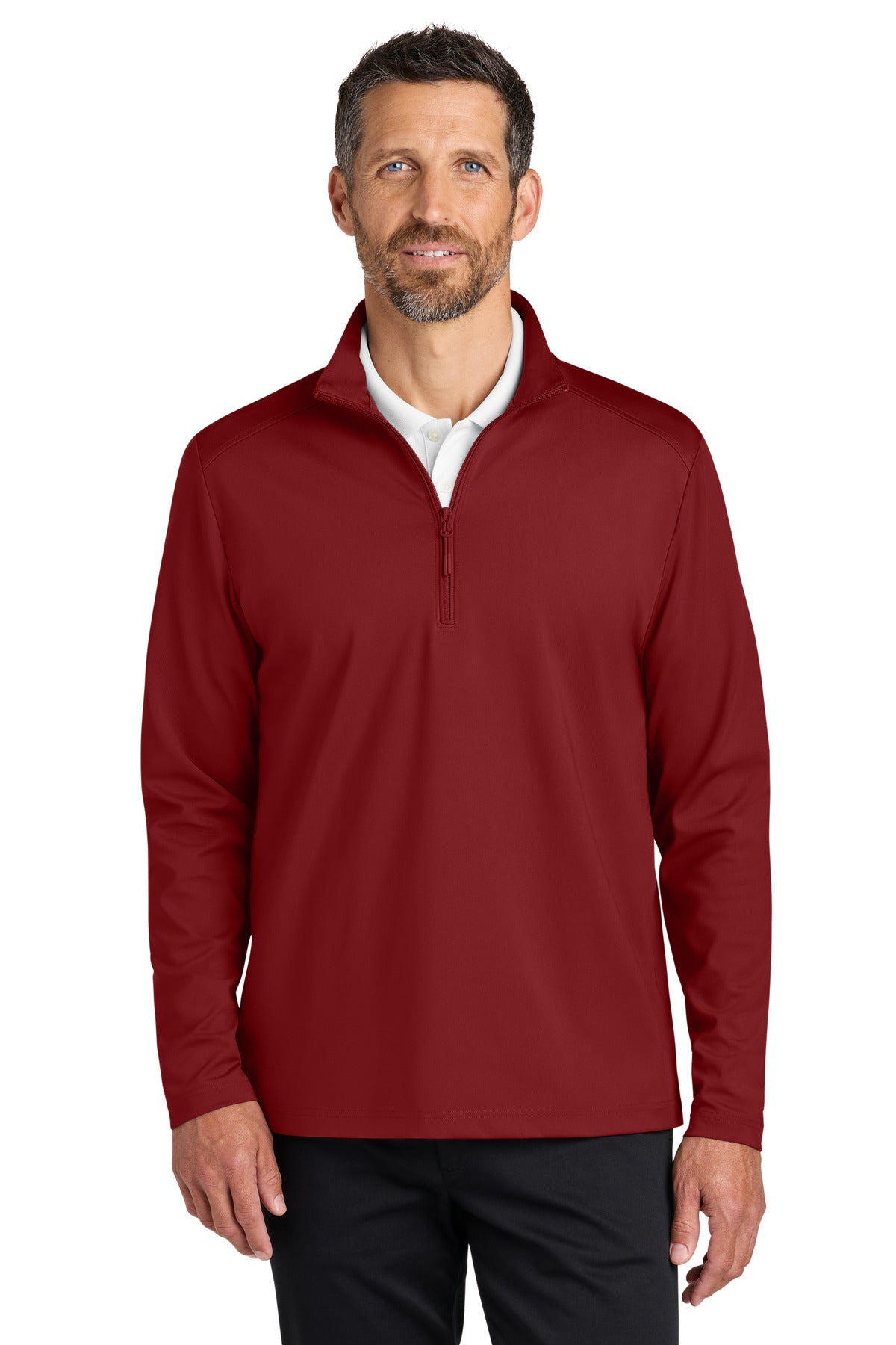 Port Authority C-FREE Double Knit 1/4-Zip K880 - EMBROIDERED