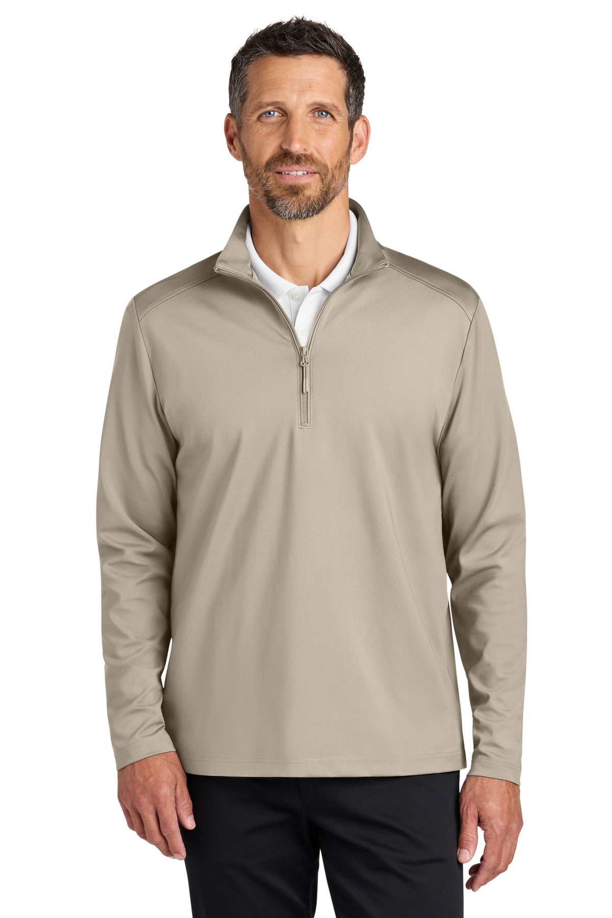 Port Authority C-FREE Double Knit 1/4-Zip K880 - EMBROIDERED
