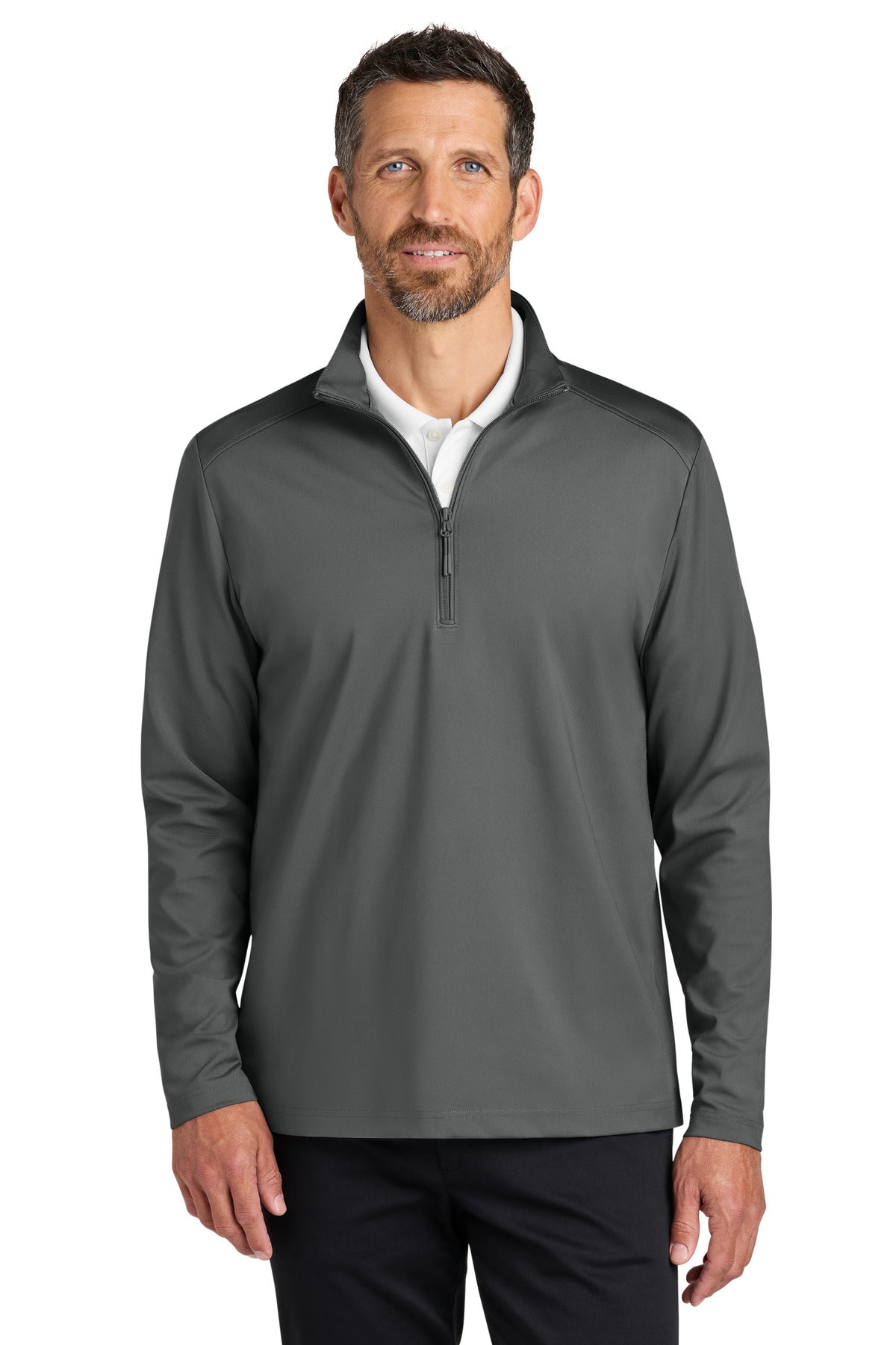Port Authority C-FREE Double Knit 1/4-Zip K880 - EMBROIDERED