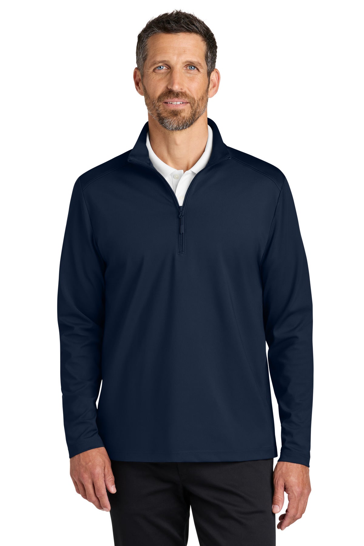 Port Authority C-FREE Double Knit 1/4-Zip K880 - EMBROIDERED