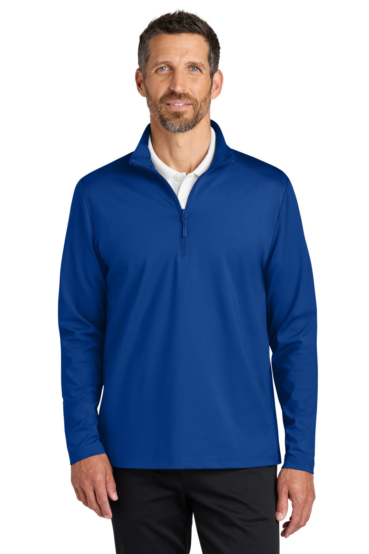Port Authority C-FREE Double Knit 1/4-Zip K880 - EMBROIDERED