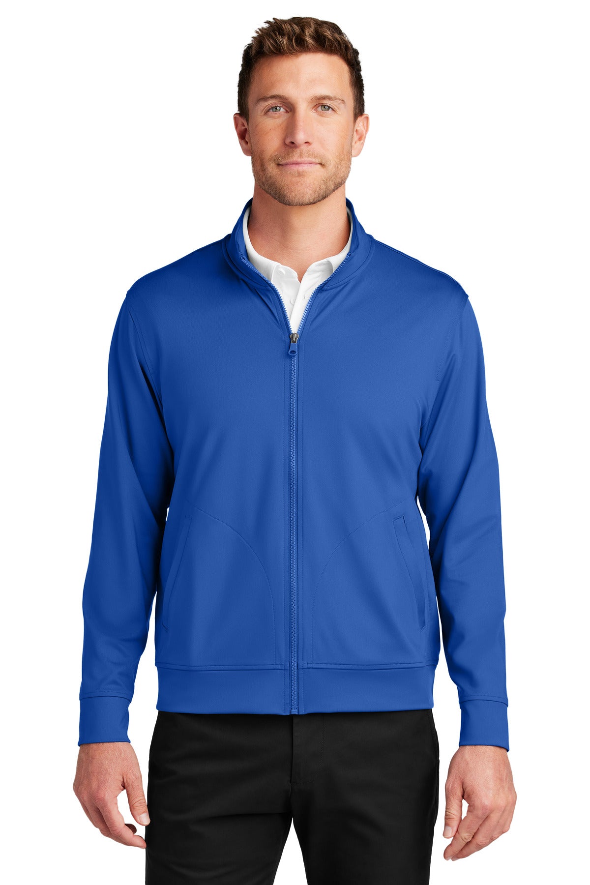 Port Authority C-FREE Double Knit Full-Zip K881 - EMBROIDERED