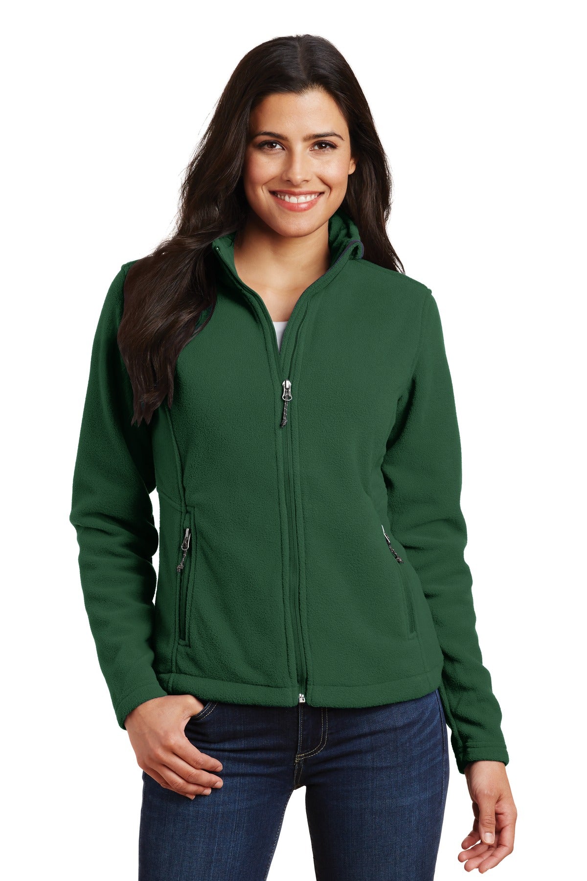 Port Authority Women's Value Fleece Jacket. L217 - EMBROIDERED