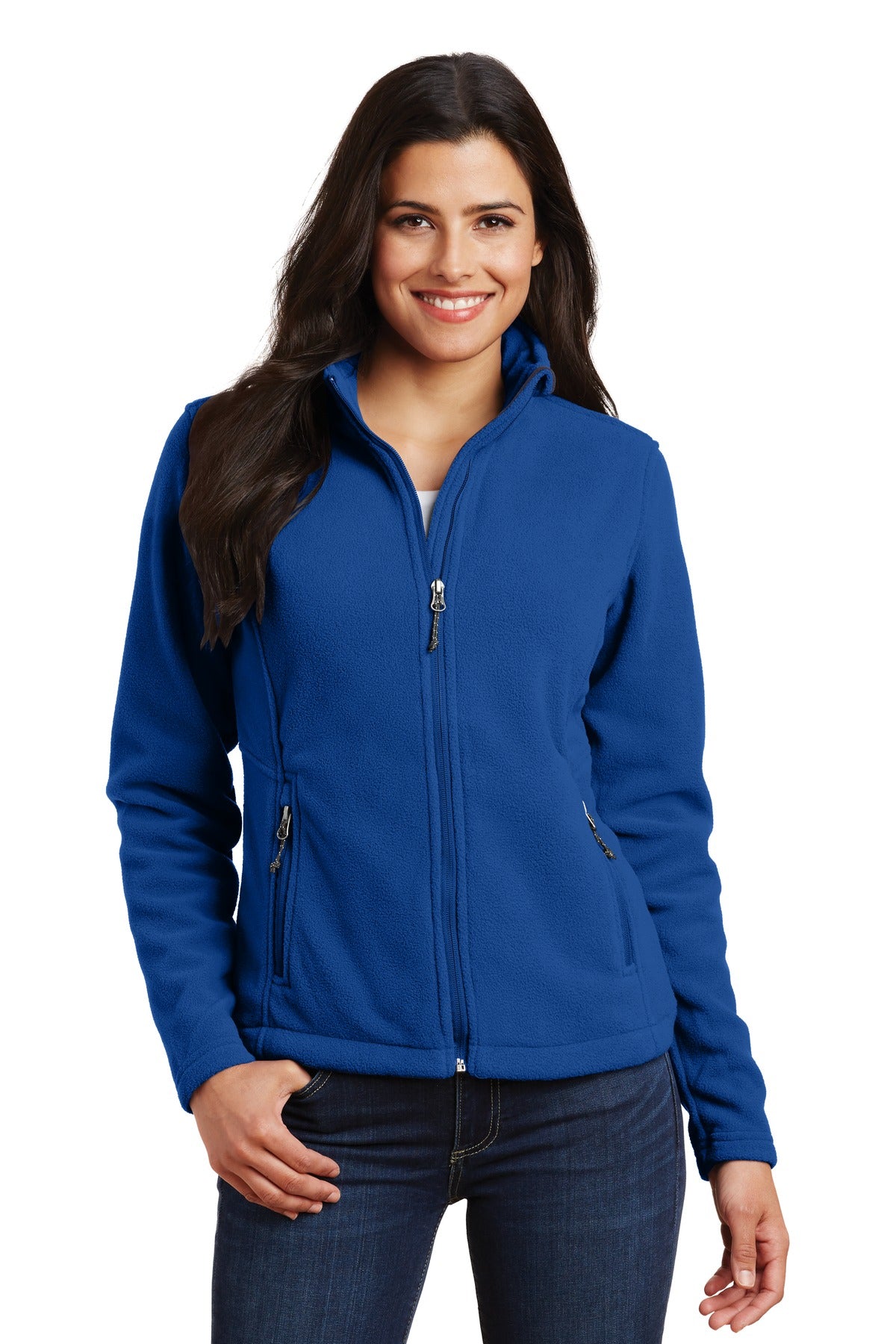 Port Authority Women's Value Fleece Jacket. L217 - EMBROIDERED