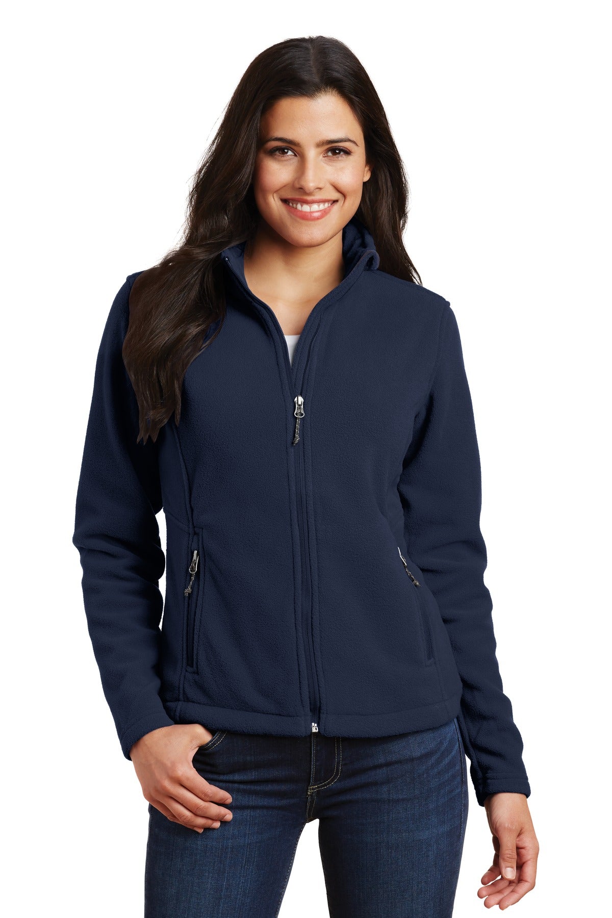 Port Authority Women's Value Fleece Jacket. L217 - EMBROIDERED