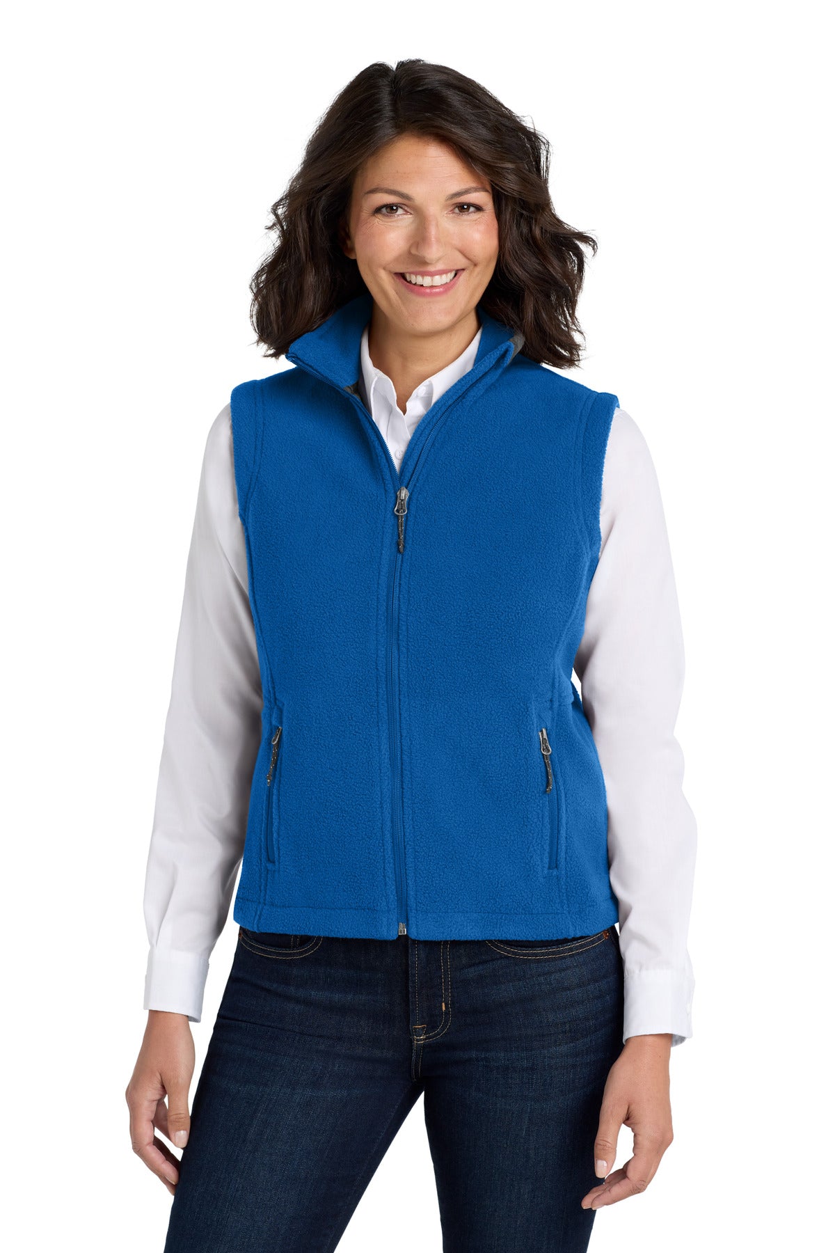 Port Authority Women's Value Fleece Vest. L219 - EMBROIDERED